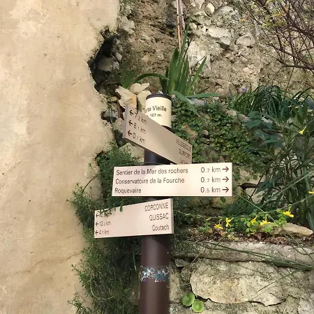 Logis Dans La Catiche De Loutre, Maison Medievale 公寓 Sauve